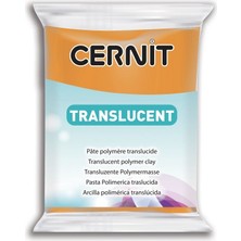 Cernit Translucent (Transparan) Polimer Kil 56 Gr. 752 Orange