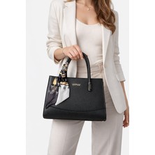 Louisiana Polo Club Kadın El Çantası Fular & Eşarp Detaylı Annelere Özel Günlere Çok Bölmeli Omuz Çantası