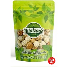 Hilalzade Lüks Kaymaklı Leblebi Lezzetli Yeni Mahsül Kaymak Kaplı 50 gr