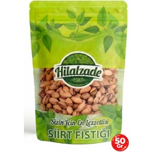 Hilalzade Kavrulmuş Siirt Fıstığı Yeni Mahsül Lüks Duble Siirt Fıstığı 50 gr