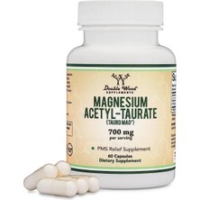 Double Wood  (Özelsporcugıdaların'dan !!) Magnesium Acetyl-Taurate  700MG 60 Capsul. Usa Menşei 37.