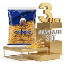 Ankara Makarna Ankara Kalem Makarna 3X500 gr