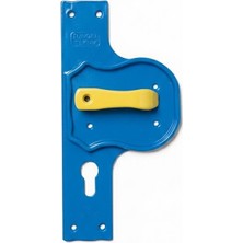 Tuncel Teknik Bariyerli   Kırılmaz Kapi Kolu Mavi Ayna