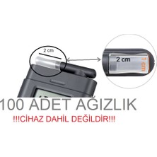 Tekno İstanbul Alkolmetre Için Yedek Ağızlık (100 Adet) (Cihaz Değildir!)