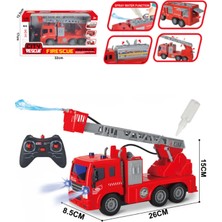 Tuengi Store Uzaktan Kumandalı Şarjlı Işıklı Full Fonksiyon Su Atan Itfaiye Aracı