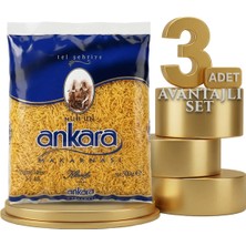 Ankara Makarna Tel Şehriye 3X500 gr