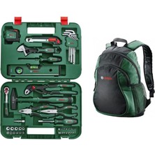 Bosch Advanced El Aleti Seti (52 Parça) - 1600A02BY7 + Bosch Sırt Çantası