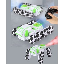Tuengi Store Uzaktan Kumandalı Şarjlı Full Fonksiyon 8 Teker Akrobat Buhar Atan Stunt Köpek Araba