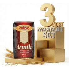 Ankara Makarna Ankara Irmik 3X500 gr