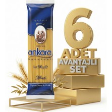 Ankara Makarna Ankara Spaghetti Makarna 6X500 gr