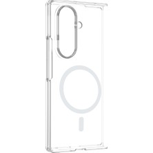 Pilanix Samsung Galaxy Z Fold 7 Kılıf Sararmayan Magsafeli Şeffaf London Kapak