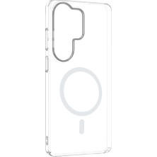 Pilanix Samsung Galaxy S26 Ultra Kılıf Sararmayan Magsafeli Şeffaf London Kapak