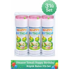 Bkmc Party Dinazor Konseptli Doğum Günü Köpük Balon Seti – Eğlenceli Parti Köpüğü Dağıtmalık Köpük