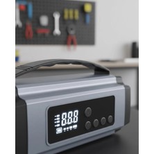 Tuncel Store Acil Durumlar Için Çok Fonksiyonlu Araç Akü Takviyesi Hava Kompresörü ve Güç Kaynağı