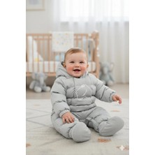 Benitto Kids Erkek Bebek Dinozor Detaylı Astronot Tulum 51377
