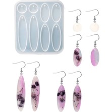 Tahtakale Toptancı Epoksi Çoklu Anahtarlık Oval ve Yuvarlak Model Delikli Kolye Küpe Kalıbı