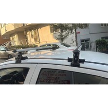 Casterly Toyota Corolla  (1992-1998 ) 3 Aparatlı Oluksuz Tip Port Bagaj Tavan Çıtası Ara Atkı Barı Çıta