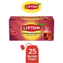 Lipton English Breakfast Siyah Bardak Poşet Çay 25LI