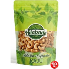 Hilalzade Kavrulmuş Kaju Taptaze Yeni Mahsül Naturel 50 gr