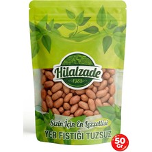 Hilalzade Tuzsuz Yer Fıstığı Kavrulmuş Yeni Mahsül Lüks 50 gr