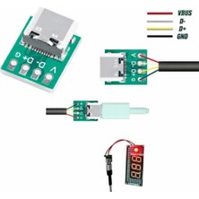 Gözeler USB Type-C To 4 Pin Dıp Çevirici