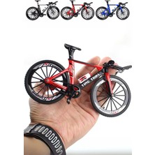 Tuengi Store Metal 1:10 Ölçek Oyuncak Yarış Bisikleti Koleksiyonluk Die Cast Model Bisiklet Ince Detaylı