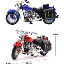 Tuengi Store Harley Model Motor Büyük Boy 1 12 Ölçek Ince Detay Dekorasyon ve Oyuncak Motosiklet