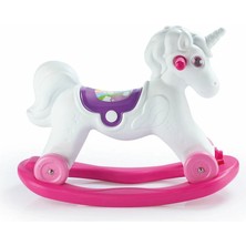 2509 Tekerlekli Unicorn Sallanan At -Dolu
