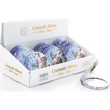 Taşlı Istanbul Tasarımı El Aynası Ince Model 21