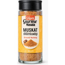 Super Gurme Masala Muskat Tozu 50 G – Öğütülmüş Muskat (Nutmeg)
