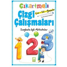 Çıkartmalı Çizgi Çalışmaları Sayılarla Ilgili Aktiviteler