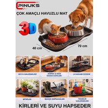 PINUKS Dayanıklı Havuzlu Zemin Matı – 70X40 cm Geniş Koruma Alanı