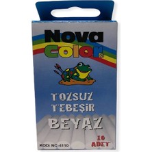 Nova Color Novacolor NC-4110 Beyaz Tebeşir 10'lu