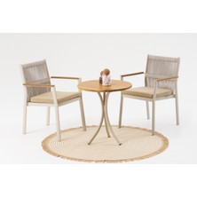 Divona Home Bremen Rams Bahçe Balkon Bistro Set