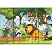 Hayvanlar ve Duygular Yapbozu (48'li)