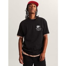 Vans Stacked Hi Ss Tee Erkek Çok Renkli T-Shirt - VN000PEW