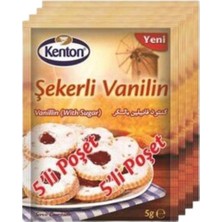 Kenton Şekerli Vanilin 5'li