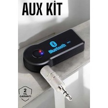 Tuncel Store Bluetooth Araç Kiti Bt 350 Aux Çıkışlı Tüm Araçlara Uyumlu
