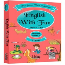 English With Fun Level 2 - 10 Kitap - The Secret World Of Animals