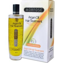 Morfose 100 ml Bitkisel Argan Yağı Sıvı Formda Tüm Saç Tipleri İçin Nemlendirici 0.11 Mavi