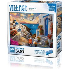 20074 Puzzle 500 Santorini
