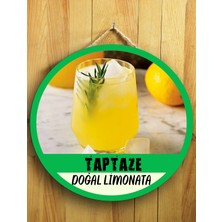 Mayeka Cafeler Restoranlar Kahvaltıcılar Için Limonata Duvar Kapı Tablo Ahşap Askılı Pano Tabela