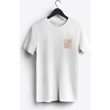 MGAX Basketbol Street Basketball Arma Baskılı Regular Sıfır Yaka %100 Pamuk Unisex Penye T-Shirt