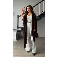 Elisin Beyaz Likralı Ispanyol Paça Jean