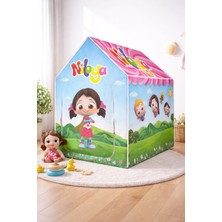 Toha Niloya Oyun Çadırı 100X100X70 cm Portatif 3+ Yaş – Kolay Kurulum Çocuk Oyun Evi