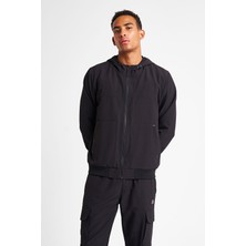 Lescon 25NTES001102 Erkek Fermuarlı Kapşonlu Sweatshirt