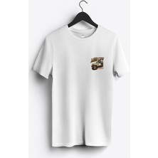 MGAX Off Road Mud Life Arma Baskılı Regular Sıfır Yaka %100 Pamuk Unisex Penye T-Shirt