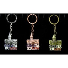 İntora Metal Galata Kulesi Anahtarlık