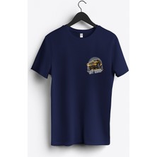 MGAX Off Road Arma Baskılı Regular Sıfır Yaka %100 Pamuk Unisex Penye T-Shirt
