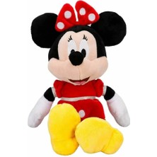 3415 Minnie Kırmızı Elbiseli Peluş 30 cm - Sunman